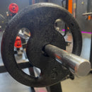 Anilha 5 Kg Pintada Profissional Ferro Musculação 5 Quilos Preto