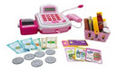 Caixa Registradora Rosa Mercadinho Brinquedo Infantil Com Som e Luz Dm Toys DMT3815