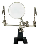 Lupa Com Garras E Suporte Ferro Solda Articulável Eda 0ad