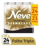 Papel Higiênico Supreme Folha Tripla 24 Rolos Neve