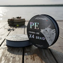 Linha Pesca Joyfox Multifilamento Cinza 300m 4x 0.261mm 30lb