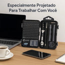 Kit Jogo De Chaves Para Manutenção Precisão Precisão Manutenção Profissional Magnético Notebook Celular Computador Vídeo Game Tablet Philips Fenda Tablet Notebook Marca Quicko