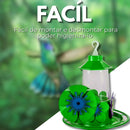 Kit 2 Bebedouro Passarinho Beija Flor Colibri Jardim 290ml