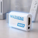 Adaptador Conversor Compatível Nintendo Wii Para Cabo Hdmi 1080p Saída Áudio Vídeo Alta Definição Fácil Instalação Imagem Nítida Som Claro Qualidade Premium Bahrein