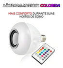 Lampada Bluetooth Luz Rgb Música Caixinha Som C/ Controle - Marca Camperluz