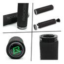 Manopla Punho Bike Ciclismo Com Anel E Trava Espuma Macia Mtb Rockbros Bt1001 Cor Preto