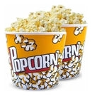 Kit 2 Balde Recipiente Medio Para Pipoca Pote Popcorn