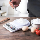 Balança Digital De Precisão Cozinha 10kg Nutrição E Dieta Capacidade Máxima 10 Kg Cor Branco Be Smart com Pilhas