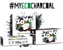 Carvão De Coco Zomo Para Narguile 2kg Hexagonal