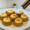 Kit 02 Bico Maçarico Portátil Com Regulagem Uso Culinário Chefe Flambado Marca Kururuá