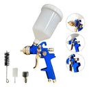 Pistola De Pintura Profissional Automotiva Alta Pressão Hvlp Cor Azul