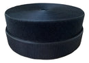 NCA Artesanatos fecho de contato 50mm para costura 10 metros tipo velcro cor preto 50mm 10mt