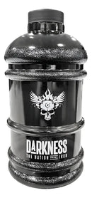 Integralmédica Darkness galão de água para academia 2200mL cor preto