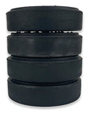 Kit 4 Sapata Borracha Elevador Automotivo Maciça Autobox Hidromar Ferramentas Online