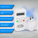 Kit 2x Timer Programável Digital Temporizador Tomada Bivolt