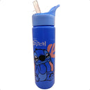Garrafa Stich Lilo Infantil Garrafa De Agua Squeeze Stitch Garrafa De Água Squeeze Stitch 700ml Plástico Cor Azul