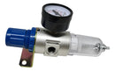 Filtro Regulador Ar Compressor 1/4 Completo Com Espigão 3/8