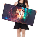 Mouse pad gamer Exbom MP-7035C tecido lobo XG 350x700x3mm