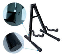 Suporte Para Violão Guitarra Baixo e Violoncello Profissional Dobrável Cor Preto MXT 54.5.225