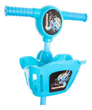 Patinete Infantil 3 Rodas Gel Musical Cesta Luzes Masculino Feminino Importway BW-010 Cor Azul