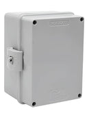 Caixa Standard Cinza Tampa Opaca Ip68 Rohdina 160x120x100mm
