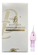 10 Cartucho Agulha Biomaser 1rl - 1 Ponta 0.30mm P90 Aston