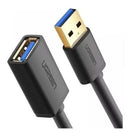 Cabo Extensor Usb 3.0 Ugreen 1 Metro 5gbps Macho Para Fêmea Cor Preto