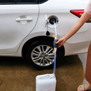 Bomba Sucção Manual Transferência Gasolina Etanol Óleo Água