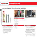 Chumbador Químico Fis P 300t Fischer Silicone Bucha Química