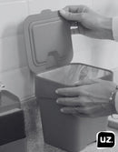 Porta Sabão Detergente Esponja Lixeira E Rodinho