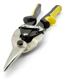 Tesoura Aviação Corte Reto Chapa Ferro Aço Inox Profissional 25cm