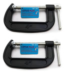 2 Grampos Tipo C Forjado Marceneiro Heavy Duty 4 Polegadas