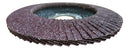 10 Disco Flap 115mm 4.1/2 Madeira E Aço Cônico Grão40 Fertak