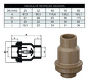 Válvula De Retenção Soldável Tubulações Dn 25mm - 3/4 Tigre