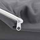 Capa De Colchão Casal 30 Cm Box Malha Com Zíper 100% Algodão