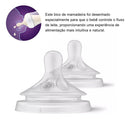 Kit 2 Unidades De Bico Pétala 3.0 T5 Para Bebês De 6 Meses Phillips Avent