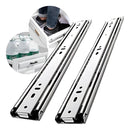 Trilho Para Gaveta 25cm Par Corrediça Telescópica Light 20kg Cor Zincada