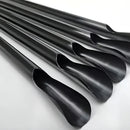 Canudo Colher Mexedor Preto Strawplast Para Drinks 100 Und