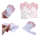 Luva Mordedor Bebê Luvinha Silicone - 1 Und Cor Rosa