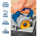 Holtter Serra Mármore 1200w Corta Piso Concreto Madeira Ferro Acessórios