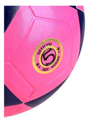 Bola de futevolei Poker Rio Poker nº 5 Unidade x 1 unidades cor rosa e azul marinho