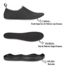 Sapatilha Pesca Aquática Neoprene  Secagem Ráp Preto 31 BR