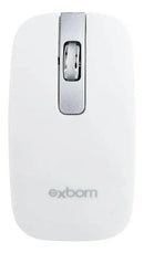 Kit de teclado e mouse sem fio Português Brasil ABNT2 de cor BRANCO