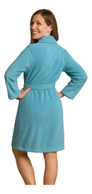 Roupão De Microfibra Attuale Adulto Unissex  Cinza-escuro M