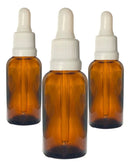 Vidrinho Âmbar De 30 Ml Conta Gotas Kit Com 30 Unid Cor Preto