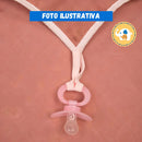 Toalhinha de boca bebe soft fralda kit 6 unidades 100% algodão Papi Enxoval Menina