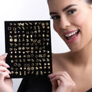 Kit Semi Joias 10 Pçs Folheados Ouro E Prata Atacado Revenda