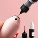 Carimbo Protetor De Segurança De Dados Com Tinta Permanente Exterior Azul