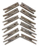 Kit 120 Prendedor De Roupa Pregador Madeira Grande 10 Dúzia