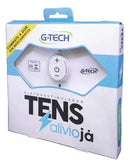G-Tech Eletroestimulador Massageador Tens Alivio Já Anvisa Cor Branco Bi